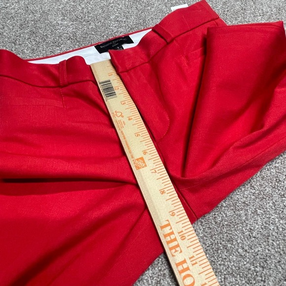 Banana Republic womens sloan chino pants sz 2 mid rise red business casual work - Picture 7 of 12